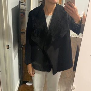 BB Dakota fur trimmed jacket